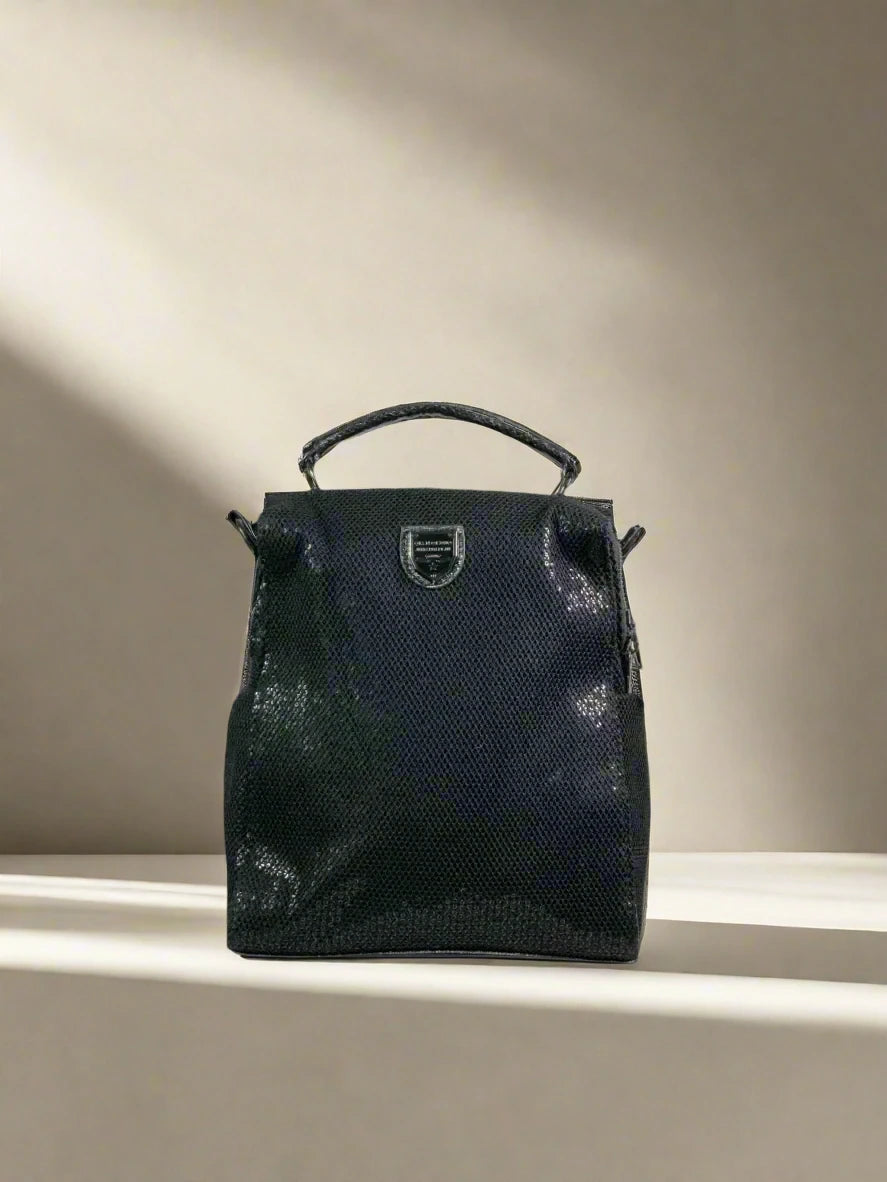 Ebony Classic Satchel