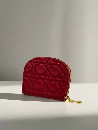 Ruby Quilted Pouch