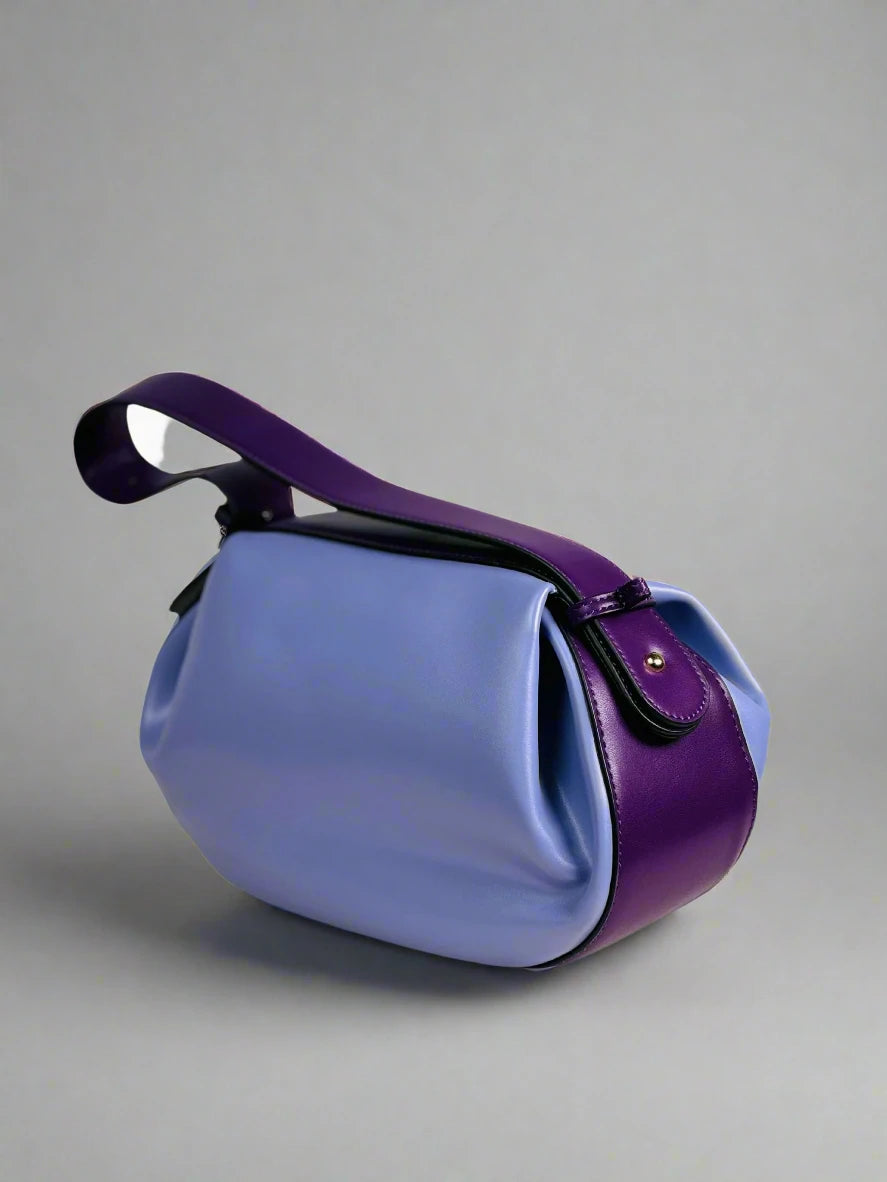 Lavender Crescent Shoulder Bag