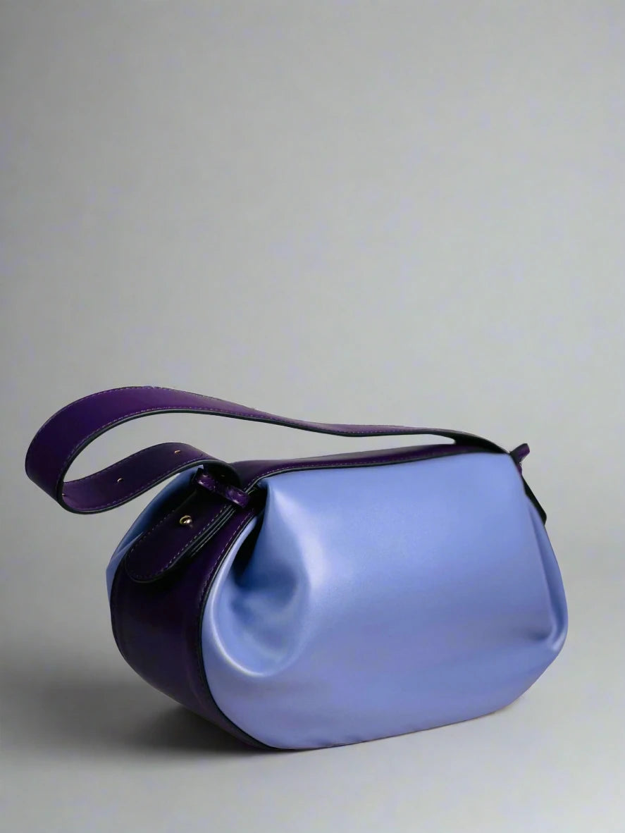 Lavender Crescent Shoulder Bag