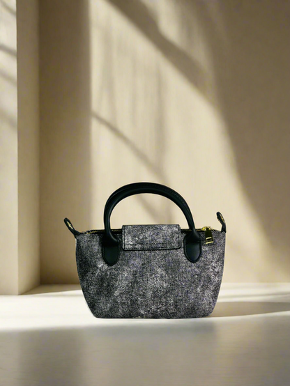 Gray Elegance Satchel