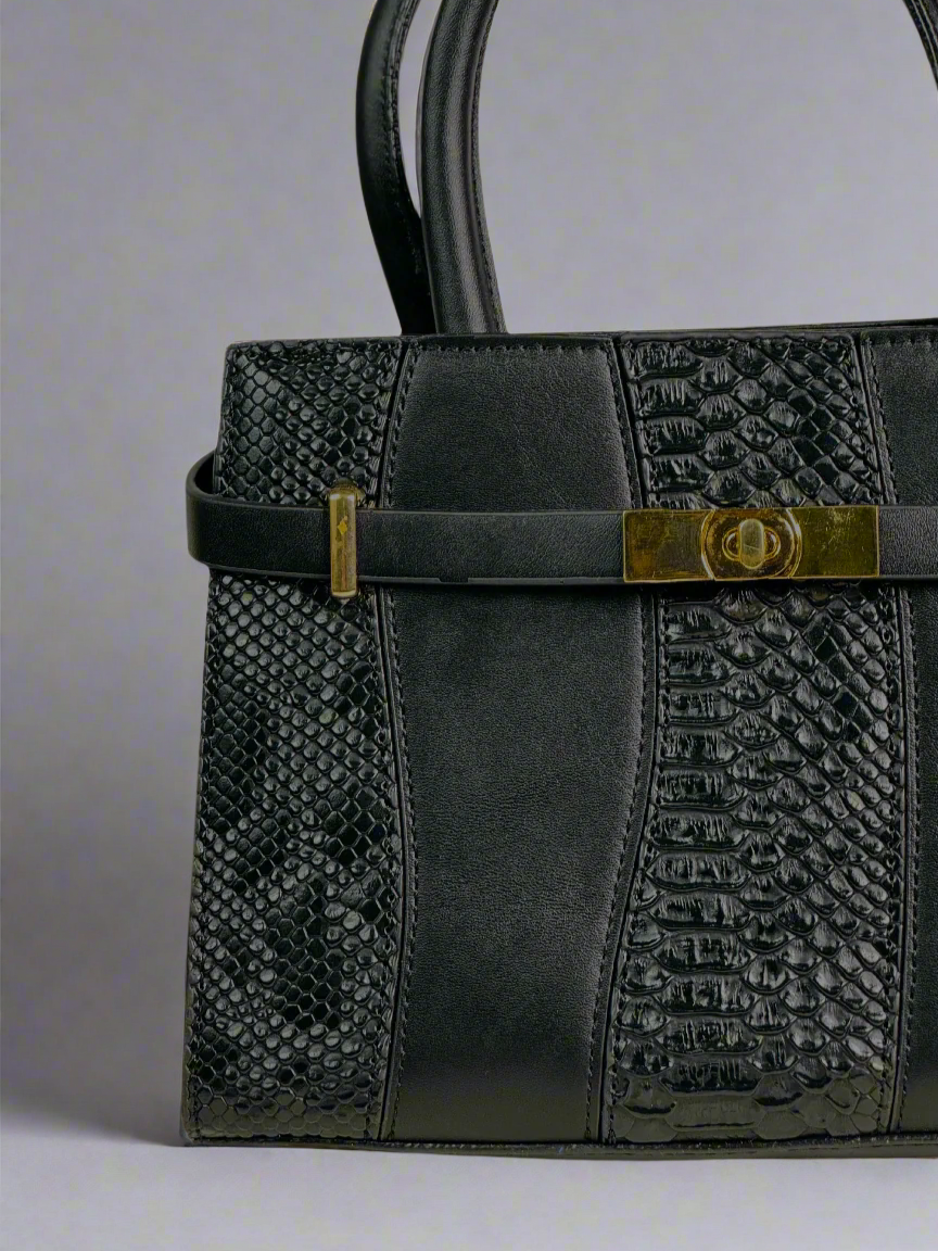 Noir Majesty Handbag