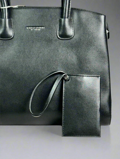 Classic Black Tote